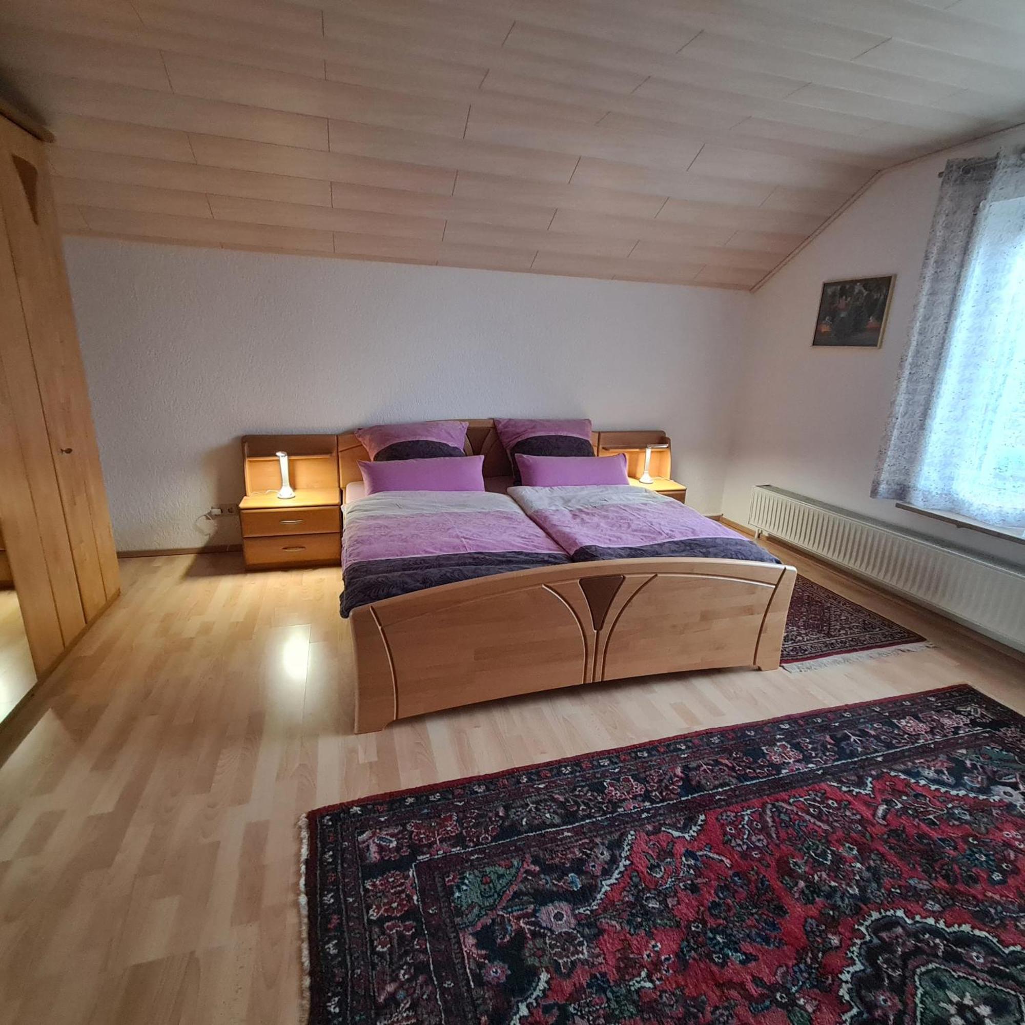 Gemuetliche 120 Qm Ferienwohnung Mit Balkon Adelsdorf Esterno foto